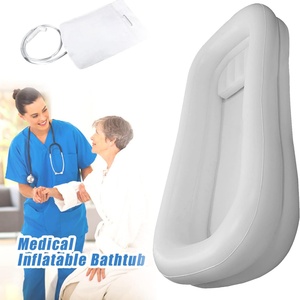 Bañera Inflable, Kit de Ducha Inflable para Cama con Bomba de Aire Eléctrica y Bolsa de Agua, Bañera Médica Inflable - Product Image 6