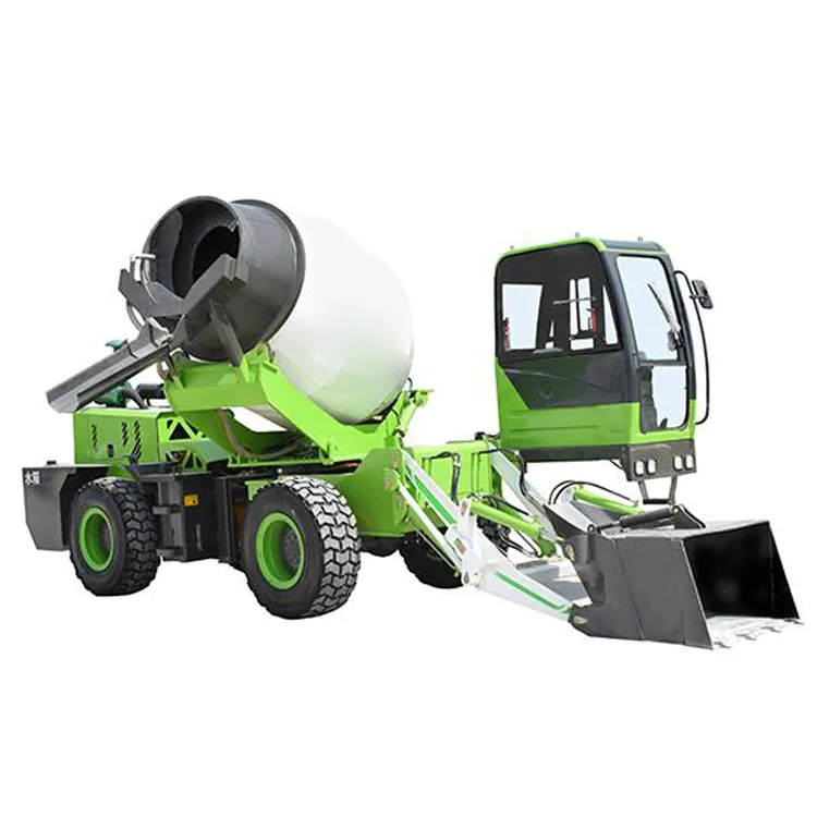 Diesel self loading small type concrete agitator truck mixers