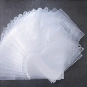 Clear Transparante Hoge Kwaliteit Hdpe Plastic Drinken Drank Sap Nemen Away Tas