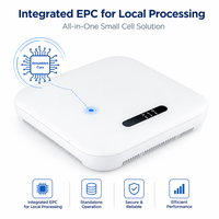 Picocell 4G FDD ENodeB intégré 2x125mW pour intérieur, PoE+, B1 B3 B7 B8, petite cellule pour un déploiement de réseau professionnel sur mesure