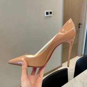 Scarpe da Donna ZS333-1 Colore <span class=keywords><strong>Nude</strong></span> con Punta a Spillo e Tacco Alto, Stile Francese, Comode e di Alta Qualità - Product Image 2