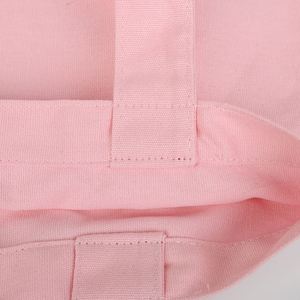 Sacs fourre-tout essentiels roses pastel pour femme – Sacs de voyage personnalisés pour l'été - Product Image 4