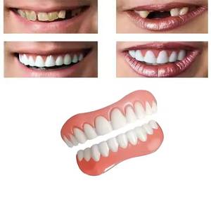Vente en gros de facettes émulationnelles en silicone pour la restauration de prothèses dentaires cosmétiques pour fausses dents - Product Image 5