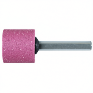 Fervi Pink Vitrified <b>Grinding</b> <b>Wheel</b> 12mm Shank For Metal <b>Grinding</b> - Product Image 2