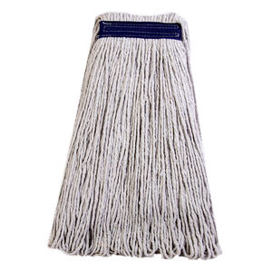 भारी शुल्क वाणिज्यिक मॉप हेड प्रतिस्थापन गीला सफेद कपास लूप अंत स्ट्रिंग सफाई मोप सिर रिफिल - Product Image 2