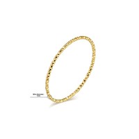 Breiter, dünner, luxuriöser, geometrischer, mattierter, 18K vergoldeter Edelstahl Unisex Vintage Cocktailring – beliebter, exquisiter Ins-Style in Pink