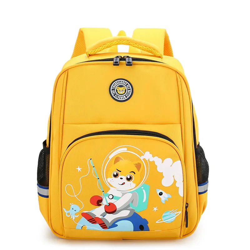 Özel logo su geçirmez bebek erkek kız yürüyor geri dönüşümlü sevimli karikatür çocuklar okul bagpackbag çantası sırt çantası