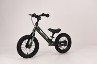 Vélo pour enfants en acier à haute teneur en carbone simple, vélo à pousser pour bébé, vélo d'équilibre pour enfants à 2 roues, roues de 12 pouces, cadre entièrement antichoc, charge de 100 kg