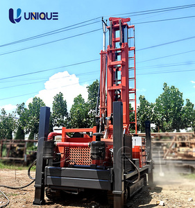 Foreuse rotative sur chenilles de 400m à prix d'usine perceuse de puits de mine d'eau avec moteur diesel - Product Image 3