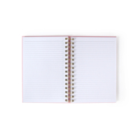 Agenda 2026 2027 personnalisé avec logo imprimé, reliure spirale, planificateur quotidien et mensuel, calendrier mensuel, journal, carnet de notes