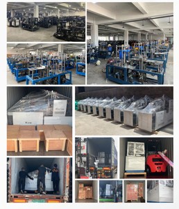 Tốc độ cao hoàn toàn tự động Cốc giấy máy làm PLC kiểm soát bơm 100-120 pcs/phút 1 năm sau bán hàng dịch vụ - Product Image 6