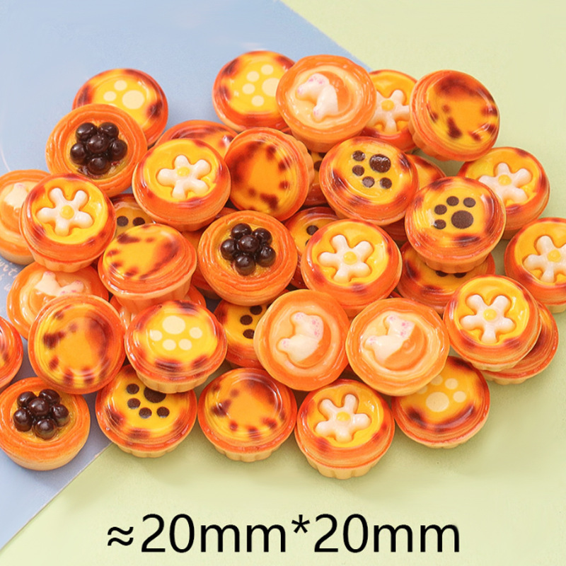 Série de tartes aux œufs à griffes de chat mélangées - cheveux aléatoires