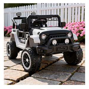 Auto Eléctrico para Niños Grandes 2025, Juguete de Plástico con Batería, Luces y Música, Control Remoto, Experiencia de Conducción al Aire Libre - Product Image 1