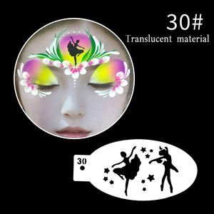 Kit de tatouage temporaire autocollant <span class=keywords><strong>Peinture</strong></span> <span class=keywords><strong>acrylique</strong></span> pour le <span class=keywords><strong>visage</strong></span> et le corps Non toxique Couleurs personnalisables Facile à enlever pour les enfants - Product Image 4