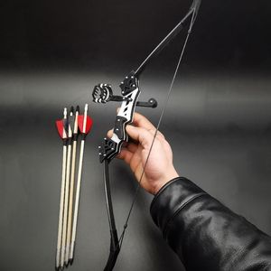 작은 반전 활 미니 활 4 화살표 18 파운드 분리형 감압 장난감 양궁 용품 - Product Image 3