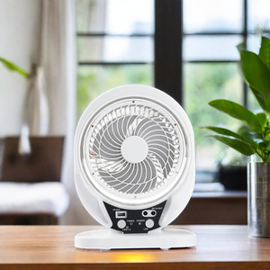 electric fan with battery backup