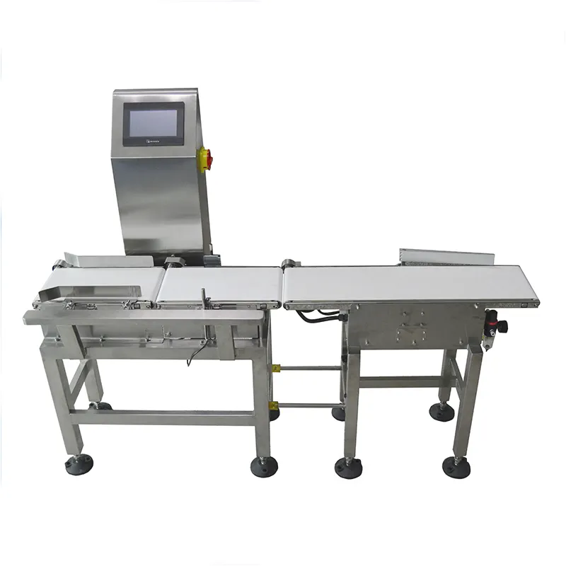 Digital Conveyor Checkweigher With Automatic Reject System Price For Food Package