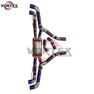 VORTEX Grade 5 Ti Valvetronic Catback pour BMW F95 X5M/F96 X6M 4.4T 2020-2025 Embouts brûlés Ajustement OEM - Product Image 3