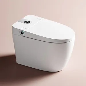 Moderne Stijl Intelligente Slimme Wc Sanitair Badkamer Automatische Toilet Instant Verwarming Auto Spoeling Met Afstandsbediening