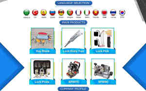Ensemble d'outils de déverrouillage de clés imperméable de 12 pièces avec crochets et aiguille pour la réparation de serrures - Product Image 4