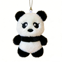 Jouets en peluche miniatures d'animaux assortis, prix d'usine, colorés, design mixte, porte-clés en peluche
