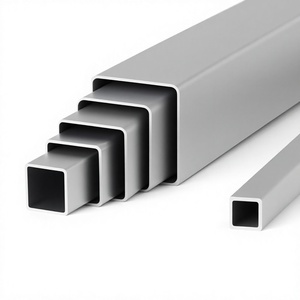 Tubo Cuadrado <span class=keywords><strong>de</strong></span> <span class=keywords><strong>Aluminio</strong></span> Extruido 6063, Tubo Rectangular Hueco Personalizado para Sistema <span class=keywords><strong>de</strong></span> Barandillas, Precio al por Mayor - Product Image 1