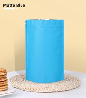 Sacs Doypack Transparents Mat Zippés Réutilisables Auto-Scellants en PA/PE pour Emballage Alimentaire Sans BPA, Impression Personnalisée, Sachets Doypack en Feuille de Mylar