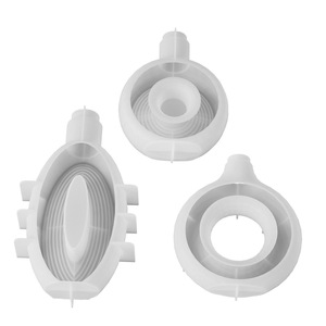 Juego de <span class=keywords><strong>Moldes</strong></span> de Silicona para Macetas Circulares, para Adornos de Cerámica, Decoración del Hogar, Sala de Estar, Flores Hidropónicas, Molde de Silicona para <span class=keywords><strong>Yeso</strong></span> - Product Image 2