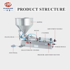 Máquina de Llenado de Crema para Pasteles, Máquina de Llenado y Tapado de Botellas de Vidrio, Máquina Automática de Llenado de Whisky y Yogur - Product Image 3