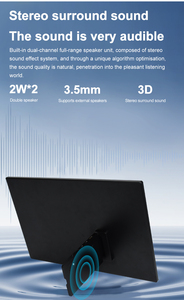 แผง H-IPS ชนิด C หน้าจอ LED แบบพกพา15.6นิ้วประสิทธิภาพสูงอัตราการรีเฟรช90Hz-กันน้ำสำหรับการใช้งานกับคอมพิวเตอร์มือถือ - Product Image 5