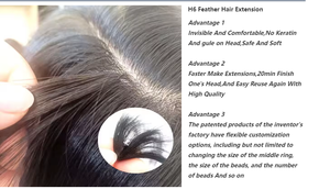 Bán Buôn Tóc Nga 12A Xoăn H6 Lông Dòng Tóc Phần Mở Rộng Tóc Con Người Mở Rộng 100% Trinh Nữ Lớp Biểu Bì Chất Lượng - Product Image 5