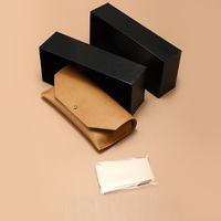 Vente flash - Étui à lunettes en cuir souple haut de gamme, plusieurs styles, boîte de rangement résistante à la pression, forme personnalisée, motif uni