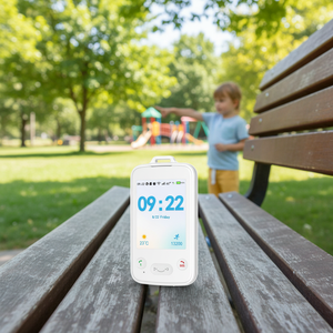 Traceur GPS 4G intelligent <span class=keywords><strong>pour</strong></span> étudiants avec mode discret en classe, écran HD 2,83 pouces, assistant d'apprentissage IA <span class=keywords><strong>pour</strong></span> enfants, téléphone avec carte SIM - Product Image 1