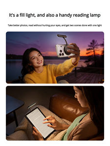 Lampe de remplissage pour téléphone M10 - Lumière selfie magnétique flexible compatible avec <span class=keywords><strong>iPhone</strong></span> 17/16, faible lumière bleue pour la protection des yeux - Product Image 3