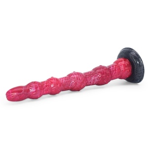 Super Long Fantasy Knot <b>Dildo</b> 14.4"Anal Plug Silicone Prostate & G-Spot Massager Anal Training with Strong Suction Cup for Woman - Product Image 4