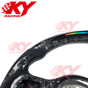 พวงมาลัยคาร์บอนไฟเบอร์ LED RPM สำหรับ BMW G Series G20 G22 G23 G26 G80 G81 G30 G32 G34 G36 G90 M3 M4 M5 M Sport F30 F82 F87 - Product Image 2