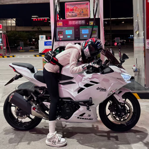 Motocicleta Deportiva Doble, Legal, sin Escobillas, <span class=keywords><strong>Kawasaki</strong></span> Ninja 400cc, para Adultos, Horizon <span class=keywords><strong>Z</strong></span>, Sistema de Combustible de Carreras - Product Image 1