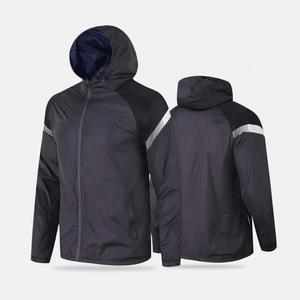 Giacche da <span class=keywords><strong>Calcio</strong></span> Invernali di Alta Qualità per Uomo, Antivento con Cappuccio, Produzione Diretta - Product Image 6