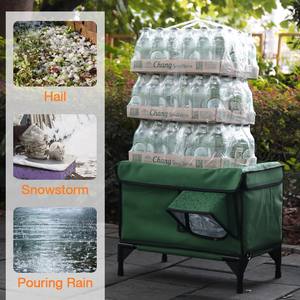 Refugio para Gatos Impermeable e Indestructible para Exteriores, <span class=keywords><strong>Casa</strong></span> para Gatos Rectangular/Cuadrada con Calefacción, Segura para Gatos - Product Image 6