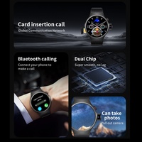 Meilleure montre connectée BW17 2025 avec carte SIM, caméra, modes sportifs multiples, surveillance de la fréquence cardiaque, du sommeil et de l'ECG, montre connectée pour hommes
