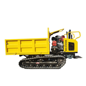 Mini-dumper sur chenilles de 1 tonne pour jardin, 1500 kg, état neuf, norme d'émission 2, direction à gauche - Product Image 1