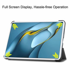 เคสหนังพับสามตอนอัจฉริยะ สำหรับ Huawei <span class=keywords><strong>MediaPad</strong></span> <span class=keywords><strong>Pro</strong></span> <span class=keywords><strong>10.8</strong></span> นิ้ว รุ่นปี 2021/2019 - Product Image 3