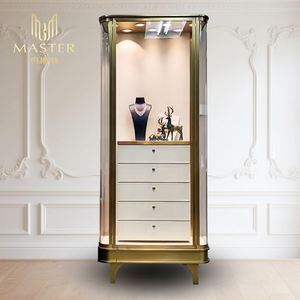 <span class=keywords><strong>Vitrina</strong></span> Exhibidora de Joyería MASTER de 86*45*220cm con 5 Cajones, Cerradura Mecánica, <span class=keywords><strong>Vitrina</strong></span> Multifuncional para Exhibición de Joyería - Product Image 1