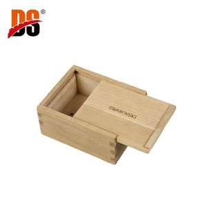 Cajas de Regalo Rectangulares de Madera MDF Hechas a Mano al por Mayor, con Logotipo Grabado con Láser, Tapa Deslizante, Pequeñas, para Cocina o Dormitorio - Product Image 6