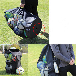Sac multifonctionnel pour ballon de <span class=keywords><strong>football</strong></span> en <span class=keywords><strong>filet</strong></span> pour les sports d'extérieur Sac de rangement pour le basket-ball Sac de transport en <span class=keywords><strong>filet</strong></span> pour le volley-ball et le <span class=keywords><strong>football</strong></span> - Product Image 4
