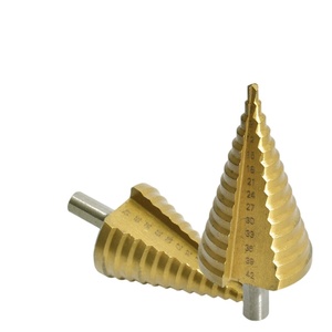 Foret étagé multifonction 4-42 mm à cannelures droites, outil d'agrandissement de trous, revêtement titane, direct usine - Product Image 3