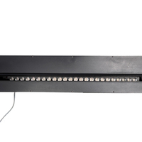 1000W 3D Fire 24pc X 10w LED lumière de flamme simulée artificielle électronique pour DJ Stage Show