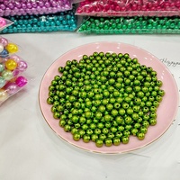 Perles rondes en ABS imitation perle, 500g/sac, 4/5/6/8/10/12/14/16mm, en vrac, pour la fabrication de bijoux, sacs perlés, robes, vente en gros