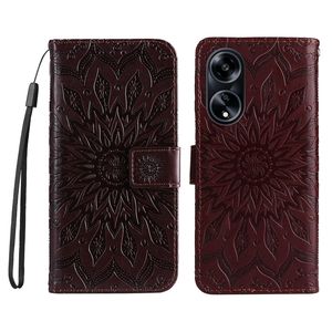 Funda con estampado de flores de Sol para Oppo <span class=keywords><strong>A1</strong></span> 5G/A98 5G/F23 5G/Realme C53 - Product Image 5