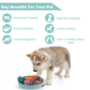 Tapis de léchage pour chien en silicone de qualité alimentaire, tapis de léchage pour toilettage canin, tapis de léchage pour chien à alimentation lente avec ventouses - Product Image 6